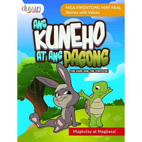 Ang Pagong at Ang Kuneho (Kwentong may aral).